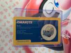 Pokemon Omanyte Pokédex Kaart Stats, Hobby en Vrije tijd, Verzamelkaartspellen | Pokémon, Verzenden, Zo goed als nieuw, Losse kaart
