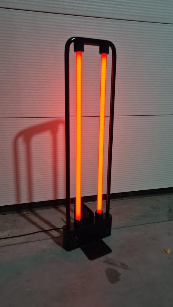 Vloerlamp-staanlamp, Boccato Gigante Zambusi, Zerbetto, 80s, Antiek en Kunst, Antiek | Verlichting, Ophalen