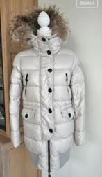 Winterjas Moncler, Kleding | Dames, Jassen | Winter, Moncler, Ophalen of Verzenden, Maat 36 (S), Grijs