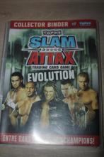 Slam Attax binder met + 140 Topps cards 2008 WWE, Hobby & Loisirs créatifs, Utilisé, Enlèvement ou Envoi, Plusieurs cartes, WWE Slam Attax cards