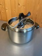 inox snelkookpan Lagostina, Inox, Gebruikt, Keramische plaat, Ophalen