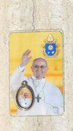 Paus Franciscus medaille, Verzamelen, Religie, Overige typen, Christendom | Katholiek, Zo goed als nieuw, Verzenden