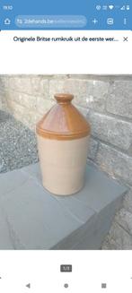 Pot à rhum britannique original de la Première Guerre mondia, Enlèvement