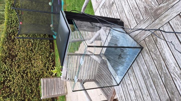 Nano aquarium 30l - compleet met filter en verlichting, Dieren en Toebehoren, Vissen | Aquaria en Toebehoren, Zo goed als nieuw