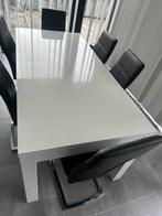 Eettafel, Huis en Inrichting, Complete eetkamers, Ophalen, Gebruikt, Modern, 4 tot 6 stoelen