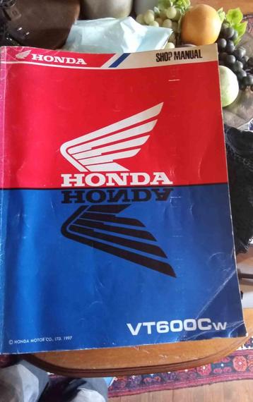 Werkplaats handboek Honda vt 600 (1997) beschikbaar voor biedingen