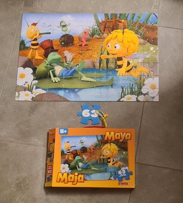 Vloerpuzzel maya  de bij 63 stukken 5+ beschikbaar voor biedingen