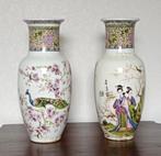 2 prachtige Chinese vazen, Antiek en Kunst, Antiek | Vazen, Ophalen of Verzenden