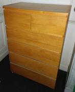 Commode Malm, Maison & Meubles, Chambre à coucher | Tables de chevet, 70 cm ou plus, 65 cm ou plus, Enlèvement, Utilisé