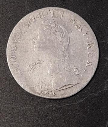 Lodewijk XV 1 écu 1727 muntteken 'K' Zilver beschikbaar voor biedingen