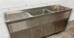 horeca spoelbak / spoeltafel RVS, Ophalen