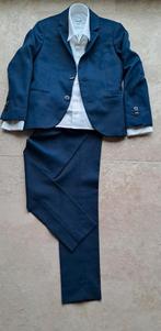Communie/ Lente kostuum marine blauw, maat 128"Jacks&Jones", Zo goed als nieuw, Ophalen, Broek, Jongen