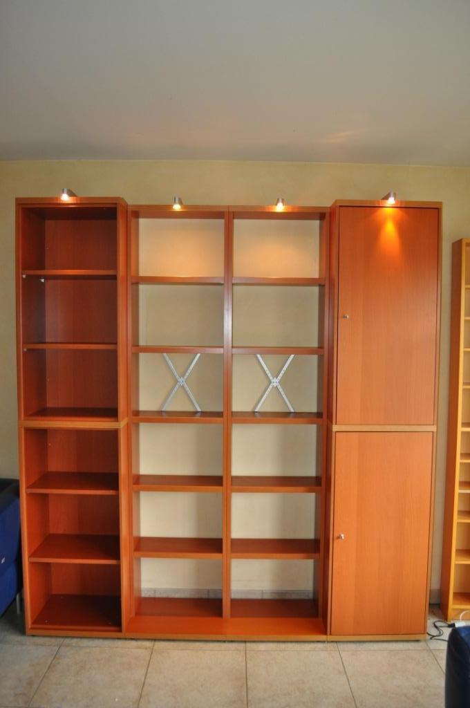 Hülsta Boekenrek, Huis en Inrichting, Kasten | Vitrinekasten, Gebruikt, 200 cm of meer, 200 cm of meer, 25 tot 50 cm, Met deur(en)