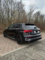 A3 3x S-line S tronic | Garantie | Camera | Carplay | PANO, Auto's, 4 deurs, Leder en Stof, Zwart, USB