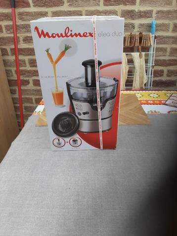 Moulinex elea duo, Elektronische apparatuur, Juicers, Ophalen, Nieuw, Sapcentrifuge