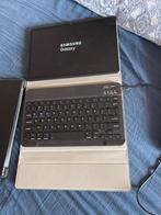 Samsung galaxy tablet met toetsenbord en zak, Computers en Software, Android Tablets, Ophalen, Zo goed als nieuw