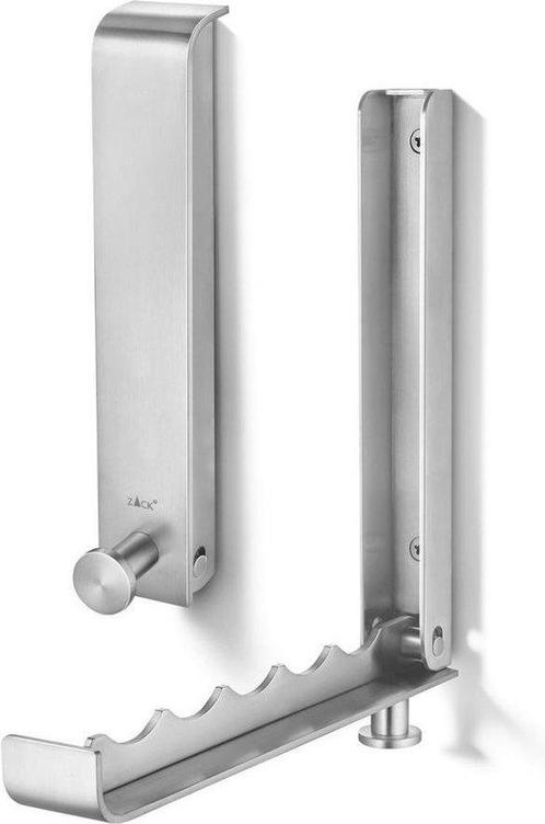 Zack Canzo Wandhaak uitklapbaar - rvs, Huis en Inrichting, Woonaccessoires | Kapstokken, Nieuw, Wandhaken, Minder dan 100 cm, Metaal