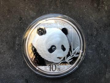 2018 China Panda -  silver