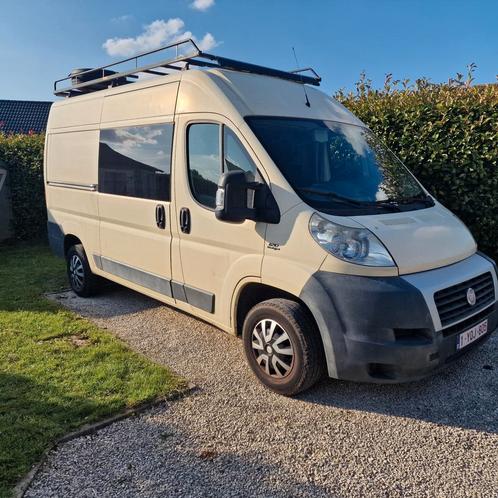 Unieke camper van Fiat ducato, Caravans en Kamperen, Mobilhomes, Particulier, Fiat, Fiat, Caméra de recul, Ophalen