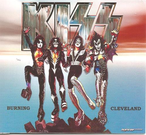 CD KISS - Burning Cleveland - Live 1976 - Geluidsbord, Cd's en Dvd's, Cd's | Rock, Zo goed als nieuw, Poprock, Verzenden
