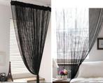 Nouveau RIDEAU SPAGHETTI DÉCORATIF NOIR 2 X 1 M, noir ou L, Neuf, Noir, Enlèvement ou Envoi, 200 cm ou plus