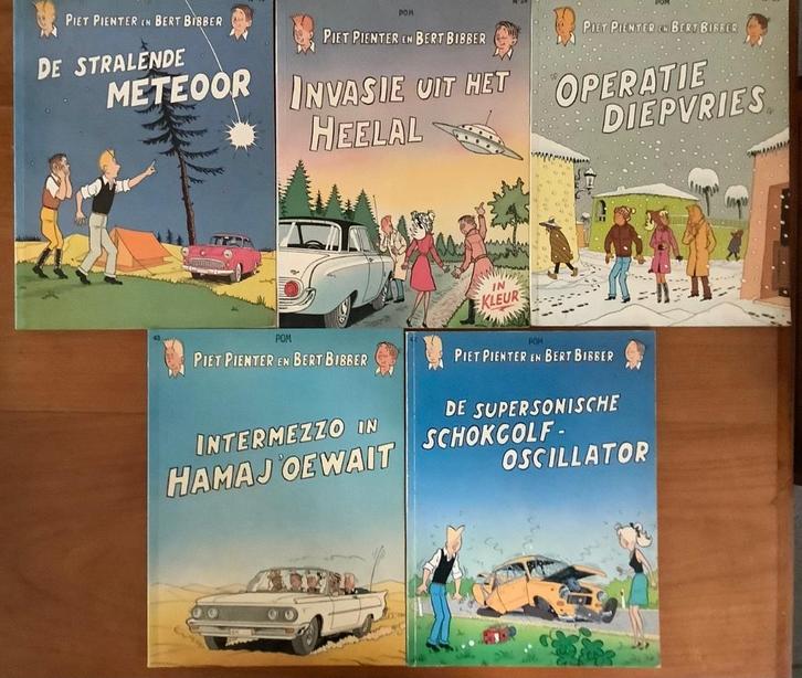 Piet Pinter en Bert Bibber, Boeken, Stripverhalen, Zo goed als nieuw, Meerdere stripboeken, Ophalen of Verzenden