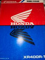 Workshopmanual Honda XR400T, 1997-, Motoren, Ophalen of Verzenden, Honda