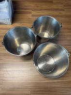 Inox emmers, Ophalen, Brood en Banket