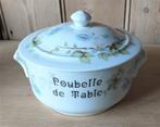 Poubelle de table - Porcelaine d'Art, sélection Florence, Gebruikt, Ophalen of Verzenden, Porselein