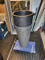 Natuursteen design wastafelzuil met waskom, Doe-het-zelf en Bouw, Sanitair, Ophalen, Nieuw