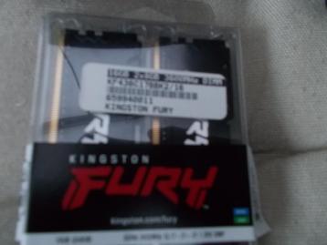 DDR4 Geheugen 16GB nieuw in de verpakking KINGSTON FURY