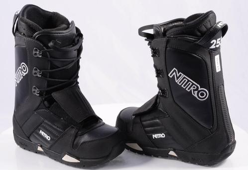 37 38 39 40 41 42 47 EU snowboardschoenen NITRO, black/white, Sport en Fitness, Snowboarden, Gebruikt, Schoenen, Verzenden