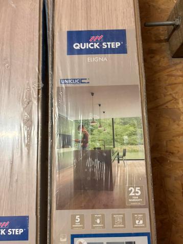 Quickstep Eligna UM1304 EL1304 lichtgrijs natuurvernist, Enlèvement, Neuf, Moins de 10 m², Aggloméré
