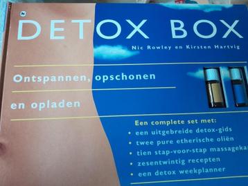 Detox Box ( detox gids (Etherische olien, massagekaarten, re, Enlèvement ou Envoi, Neuf, Autres sujets/thèmes