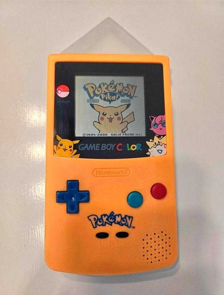Game Boy Color Pokemon, Games en Spelcomputers, Spelcomputers | Nintendo Game Boy, Zo goed als nieuw, Game Boy Color, Ophalen of Verzenden