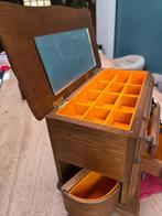 Vintage houten juwelenkist, Ophalen