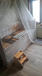 Een persoonsbed, Ophalen of Verzenden, Zo goed als nieuw, Matras