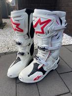 Crosslaarzen Alpinestar Tech 10 Supervented Wit Rood Maat 9, Motoren, Ophalen of Verzenden, Nieuw zonder kaartje, Kinderen, Laarzen