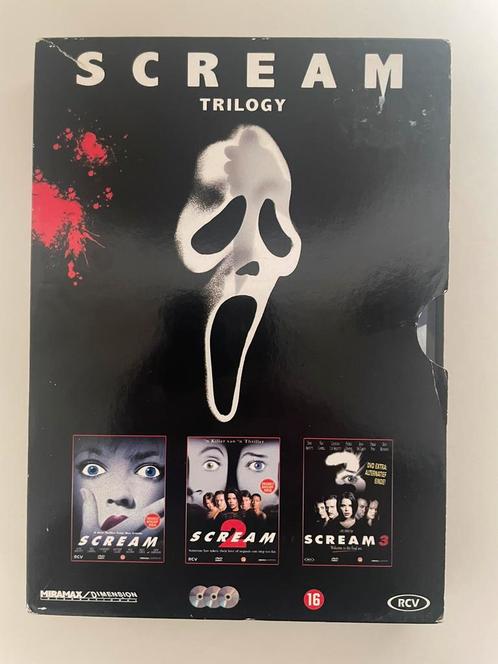 Scream Trilogy, Cd's en Dvd's, Dvd's | Horror, Zo goed als nieuw, Ophalen of Verzenden