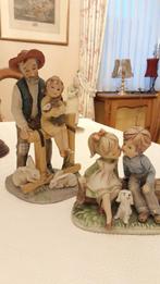 Petites statuettes en biscuit (lot ou séparément), Collections, Statues & Figurines, Comme neuf, Humain, Enlèvement ou Envoi