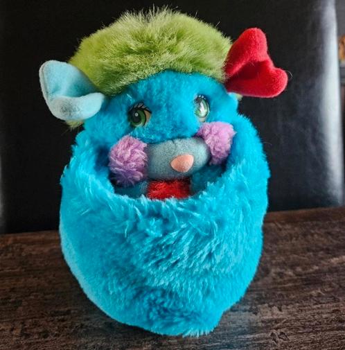 Lot  de 4 Popples (indivisible)  dont 2 rares Delplay fabr, Kinderen en Baby's, Speelgoed | Knuffels en Pluche, Zo goed als nieuw
