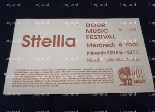 Sttellla - Dour Music Festival / Vaux-hall Mons, Tickets en Kaartjes, Evenementen en Festivals