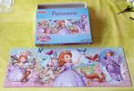 Puzzle Clementoni 160 pièces panorama Princesse Sofia, Ophalen of Verzenden, Meer dan 50 stukjes, Gebruikt, 6 jaar of ouder