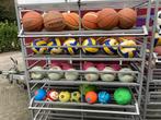 diverse gebruikte ballen basketbal, volleybal, handbal, enz, Sport en Fitness, Ophalen, Gebruikt, Bal