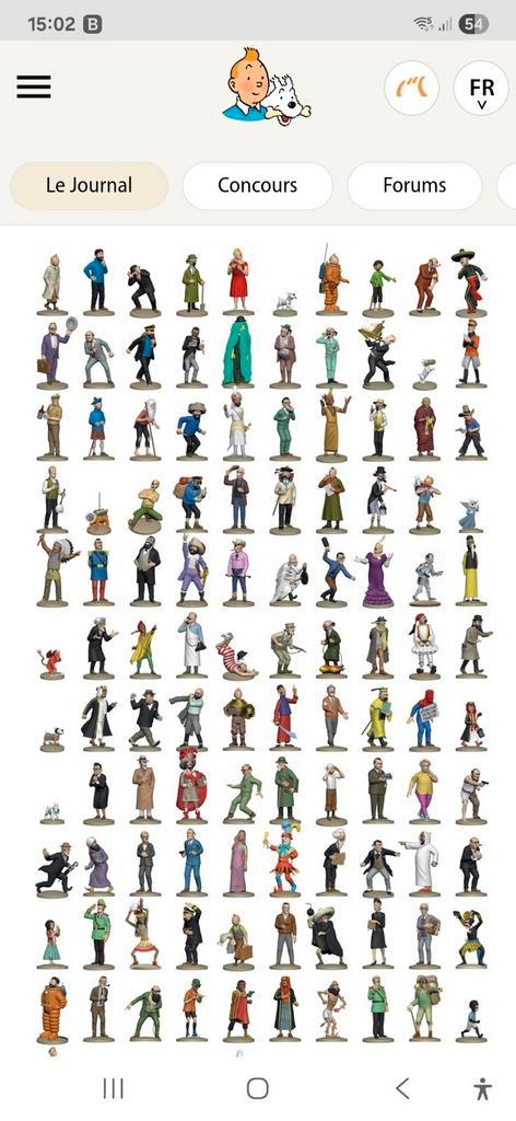 Tintin 107x Moulinsart figurenboekje + certificaat, Verzamelen, Stripfiguren, Zo goed als nieuw, Kuifje, Ophalen of Verzenden