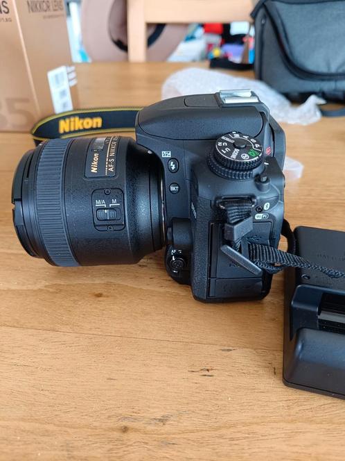 Nikon D7500 + lens 85mm 1.8G en rugzak, Audio, Tv en Foto, Fotocamera's Digitaal, Zo goed als nieuw, Nikon, Ophalen