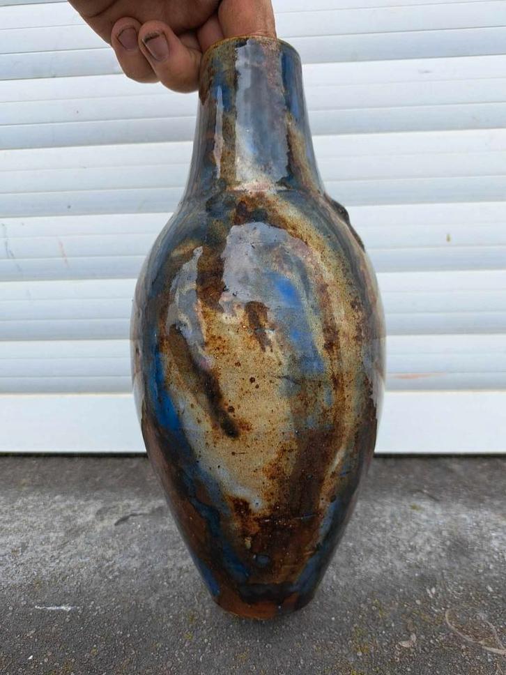 vase signe pierre paulus, Antiek en Kunst, Antiek | Vazen, Ophalen of Verzenden