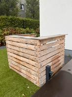 Houten bar van palletten, Ophalen, Gebruikt