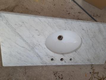 Lavabo - marmer- villeroy & boch beschikbaar voor biedingen