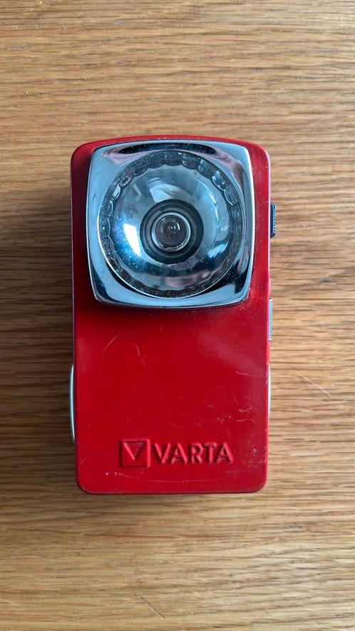 Vintage Varta zaklamp, Caravans en Kamperen, Zaklampen, Zo goed als nieuw, Batterij, Ophalen of Verzenden